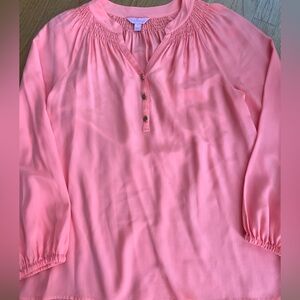 Lilly Pulitzer Orange Top